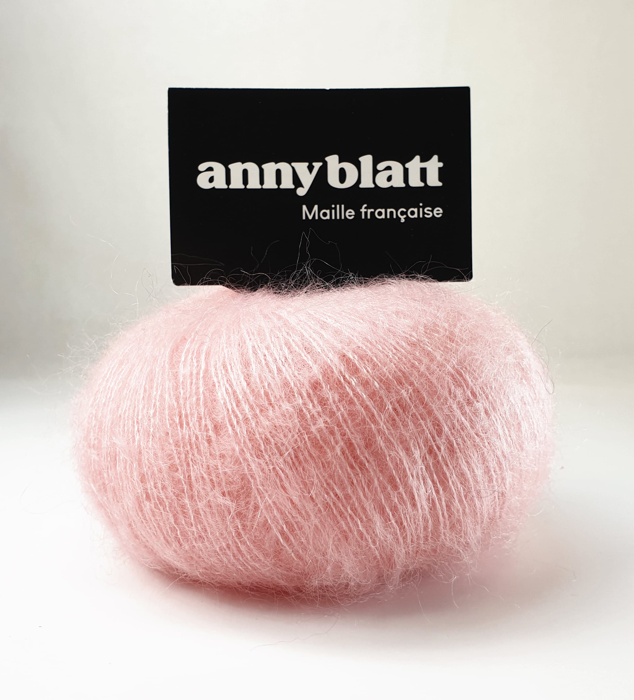 Anny Blatt Suzie pull kit maglia senza maniche mohair Naturel
