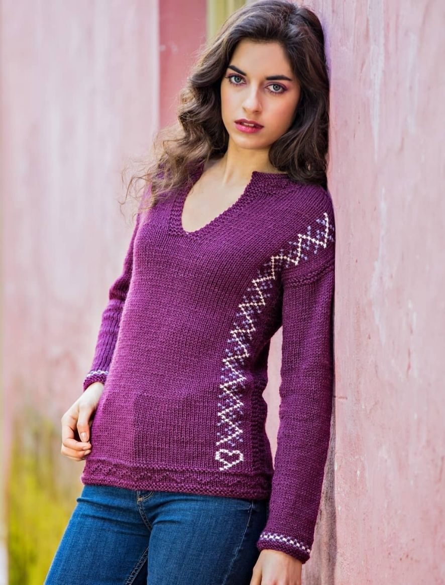 Rosarios4 195 Poveira maglione modello maglia uomo