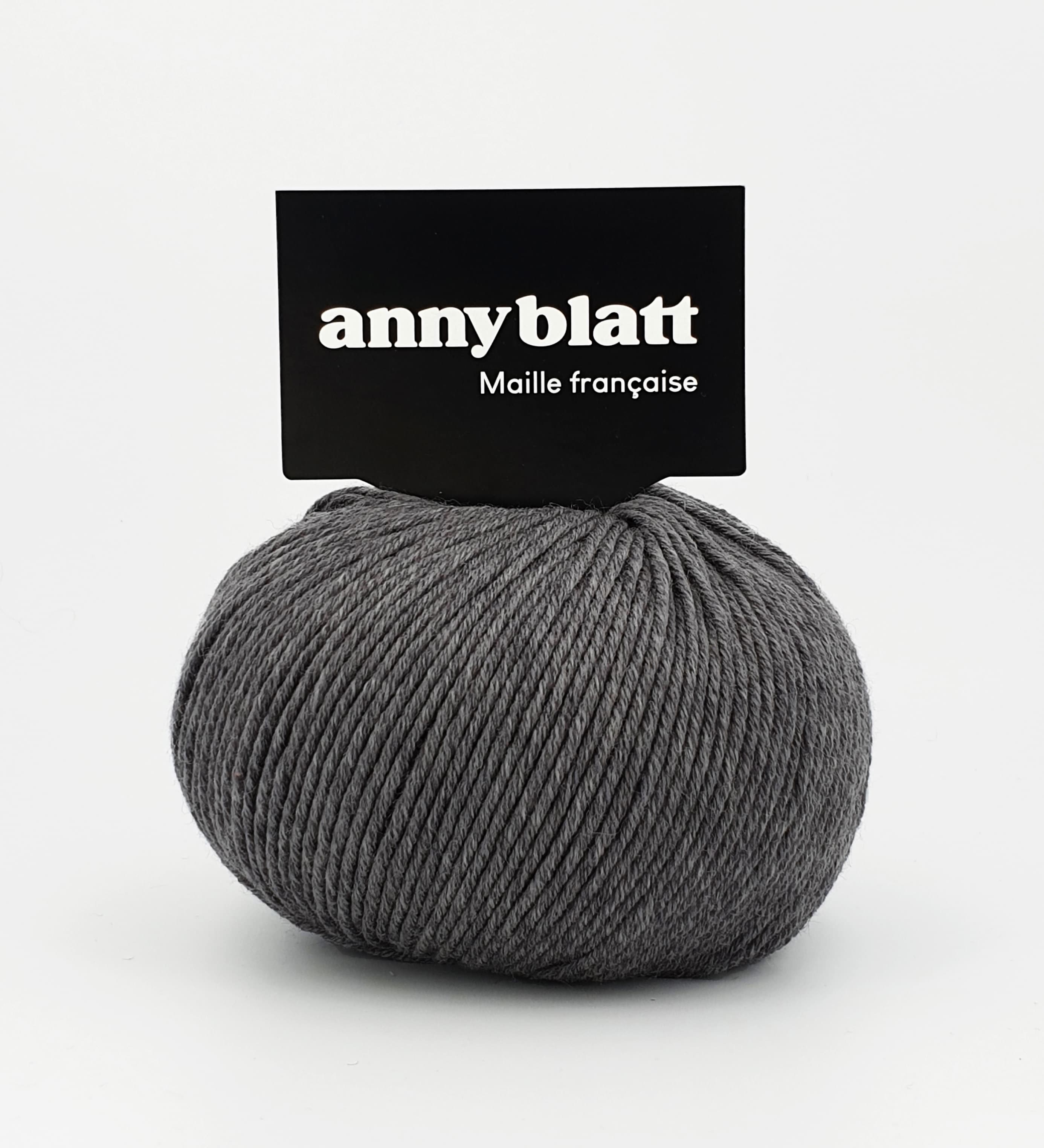 Annyblatt Beatrix kit maglia Givre merino trecce