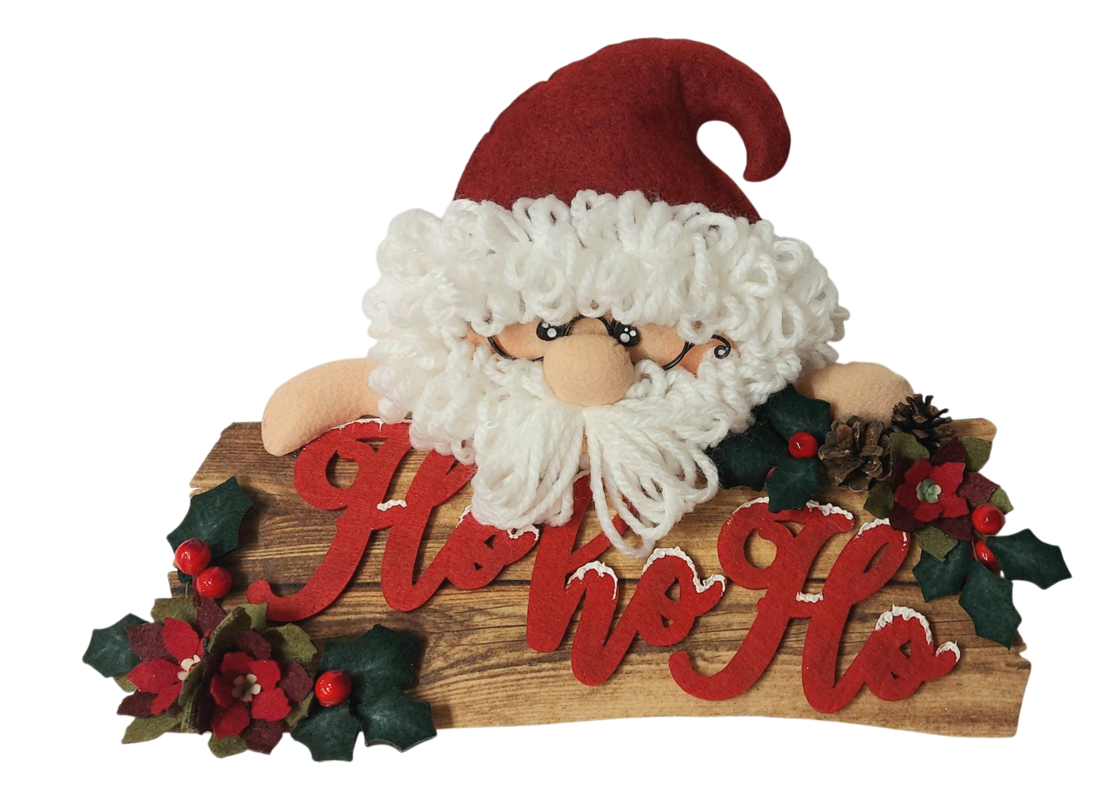 Formallegra SFL252 sagoma legno Ho Ho Ho misure varie