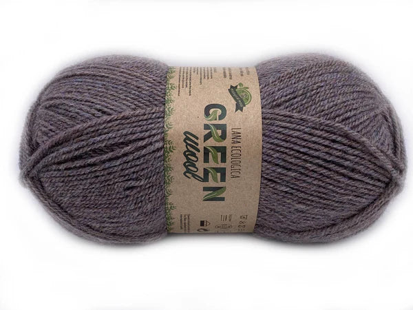 Il Filo di Arianna Greenwool lana 100g 16 nero melange