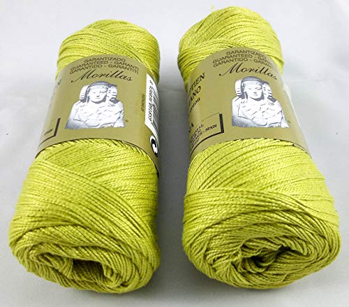 Morillas Zepelines Ne 5/2 cotone perlato pistacchio 23 2x75g