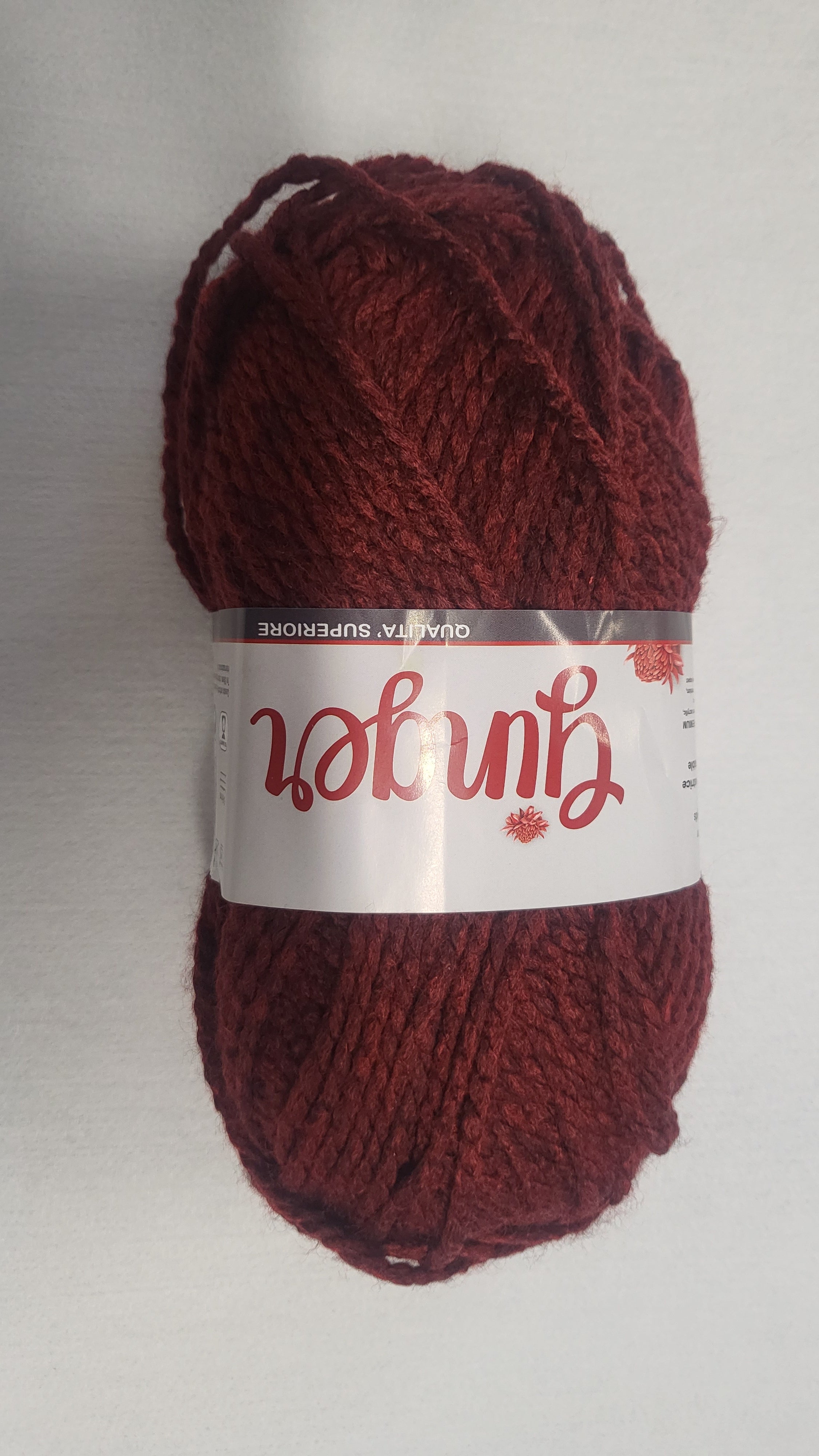 Il Filo di Arianna Ginger filato acrilico 100 g ginger amaranto