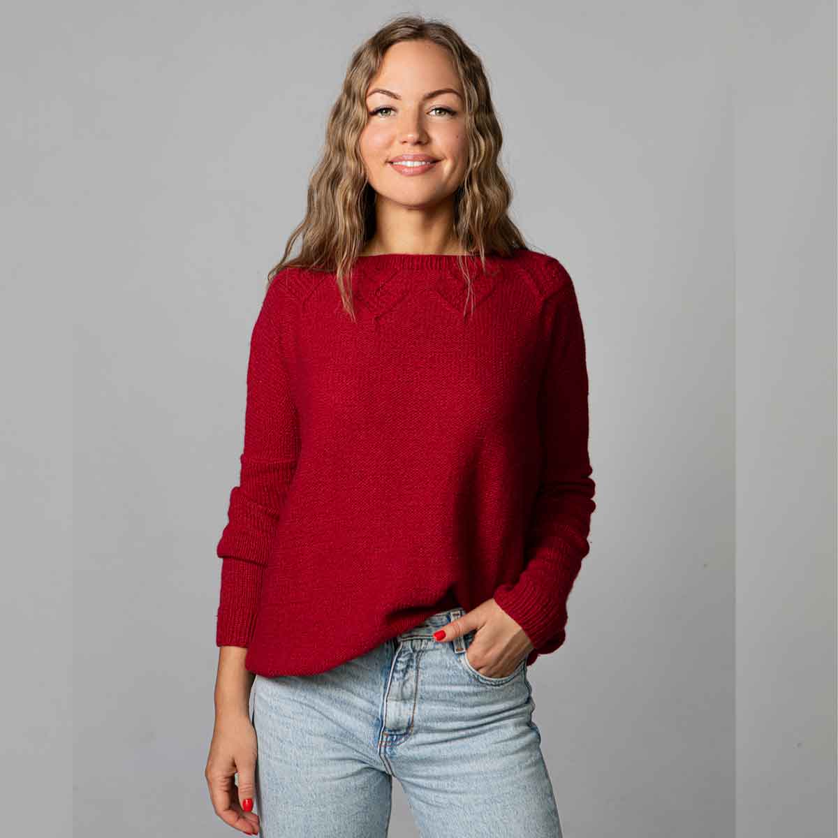 Pascuali Peggy maglione schema maglia aran