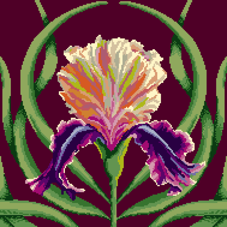Appleton Iris-istible kit arazzo iris