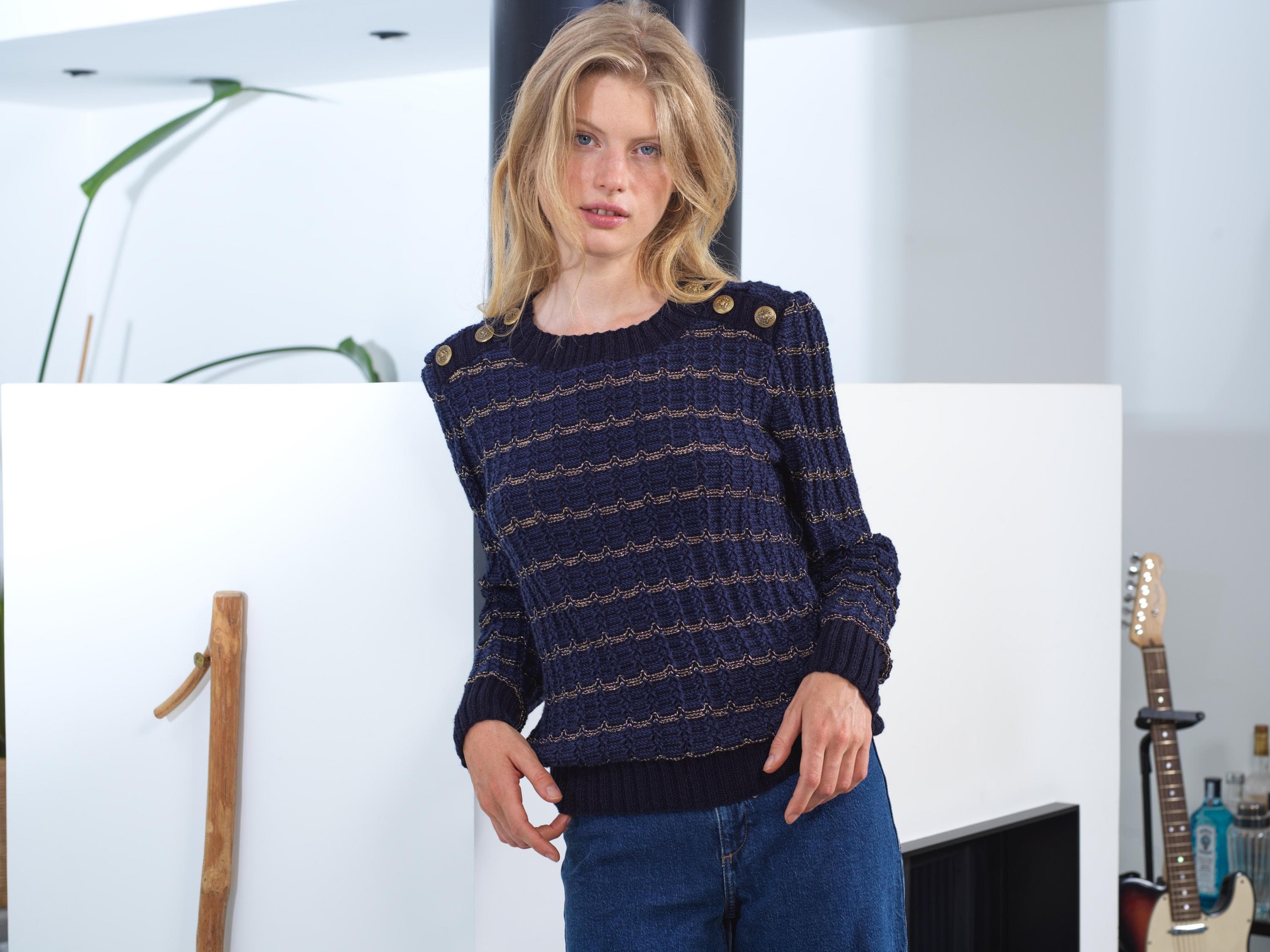 Anny Blatt Salma kit maglia merino extrafine
