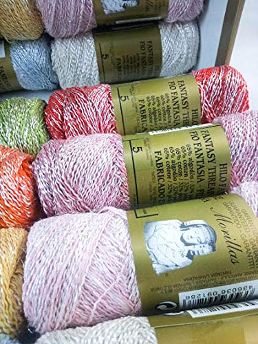 Morillas Zepelines Bombilla N.5 filato 16 gomitoli lurex