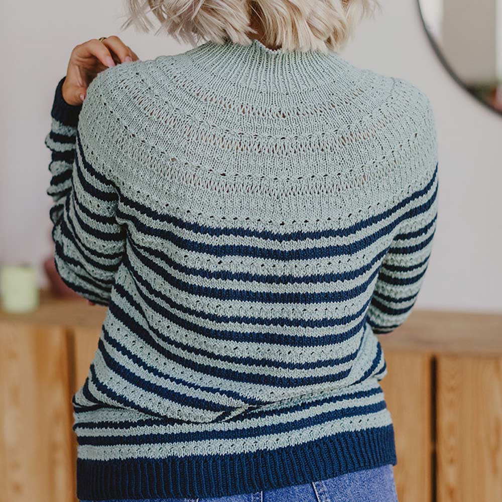 Pascuali Ashina schema maglia pullover a righe