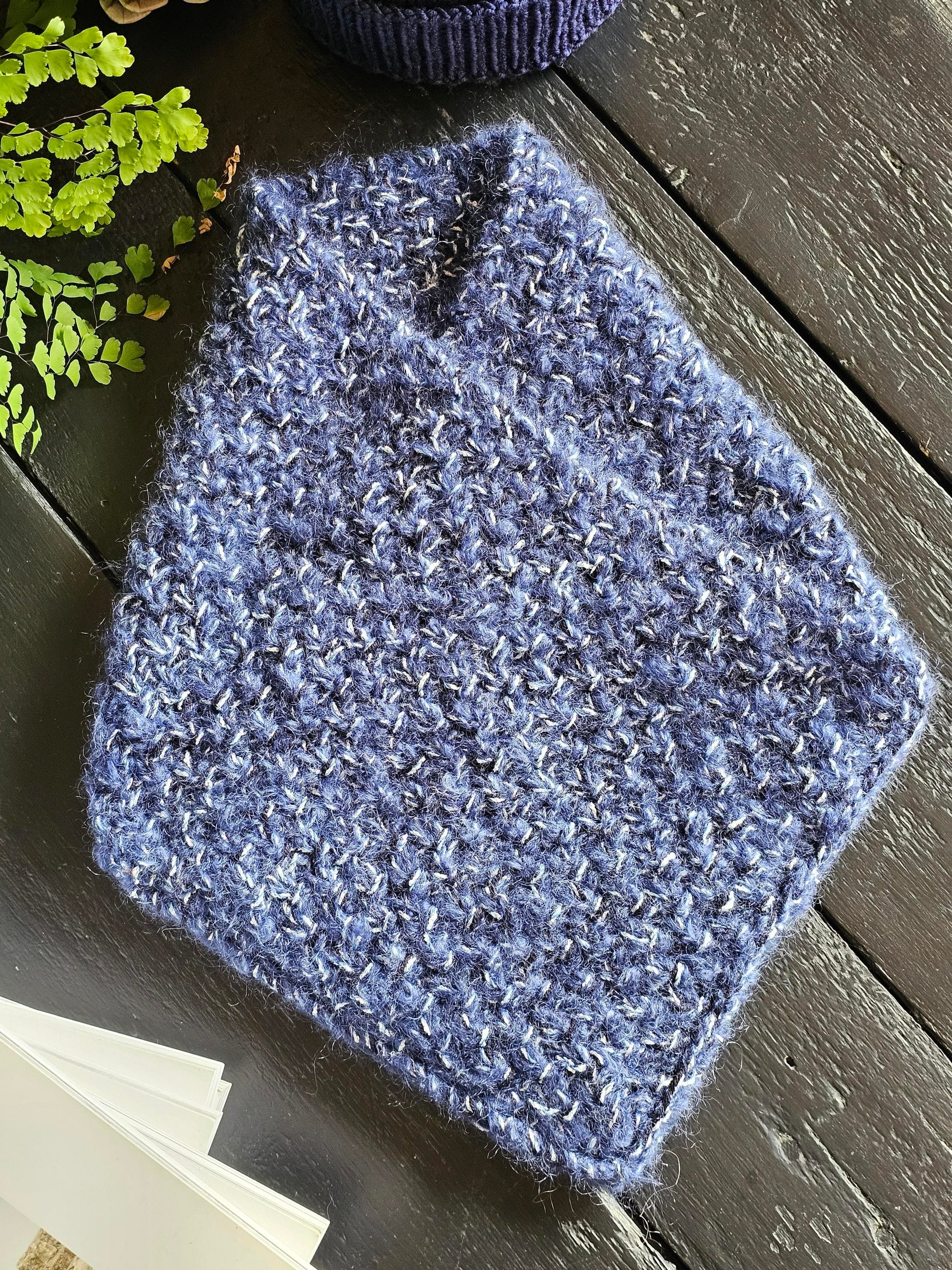 Anny Blatt Missouri scaldacollo kit maglia mohair