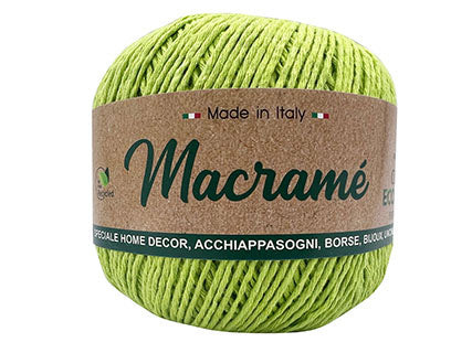 Il Filo di Arianna Macramè Barbante cordoncino naturale 2mm 150g
