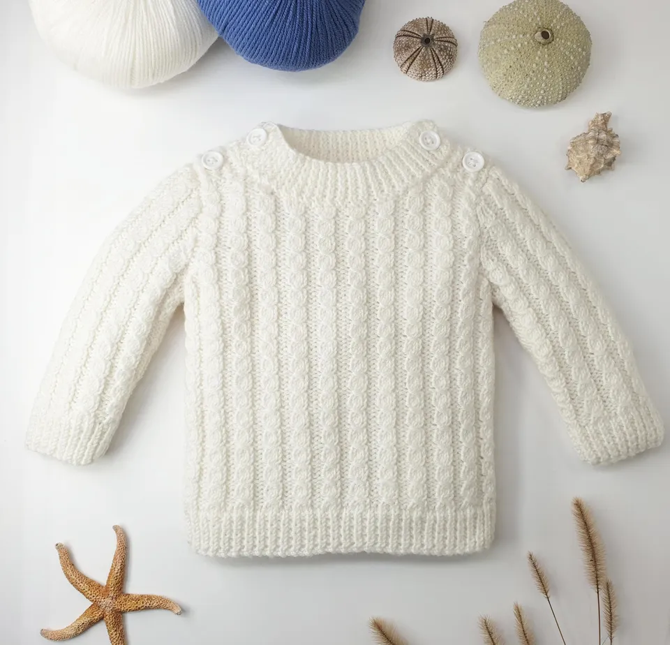 Annyblatt Tilleul maglioncino neonato taglia 1 merino