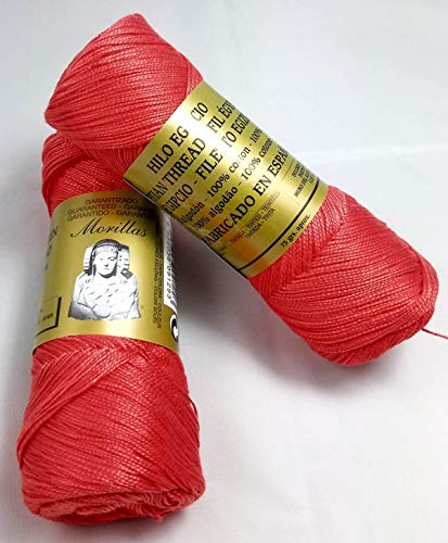 Morillas Zepelines Ne 8/2 cotone perlato caldaia 35 x2 tinta unita