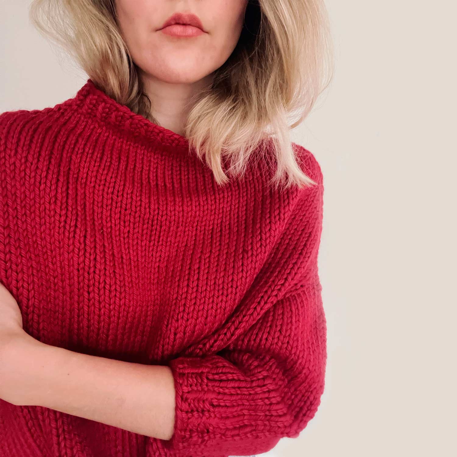 Pascuali Sandrina schema pullover top-down Maximo tinta unita