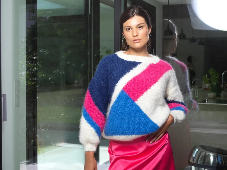 Anny Blatt Vénus Louison kit maglia jacquard