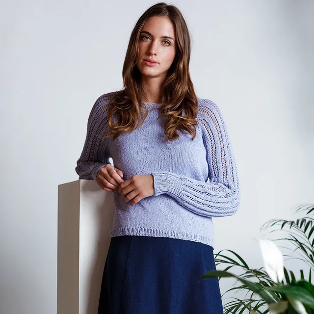 Pascuali Karla Pullover schema maglione cotone estivo