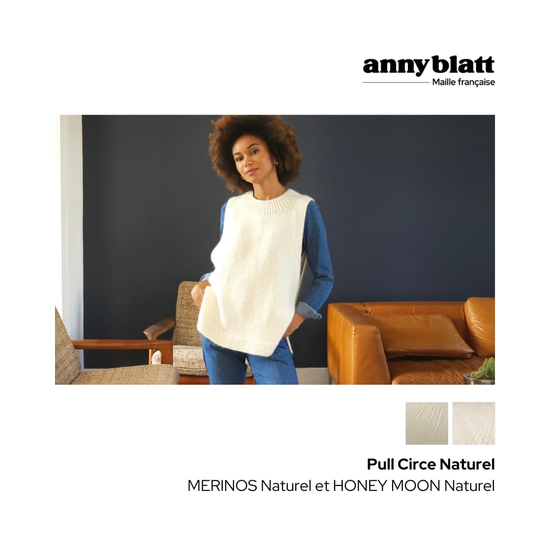 Annyblatt Circe kit maglia gilet merino mohair