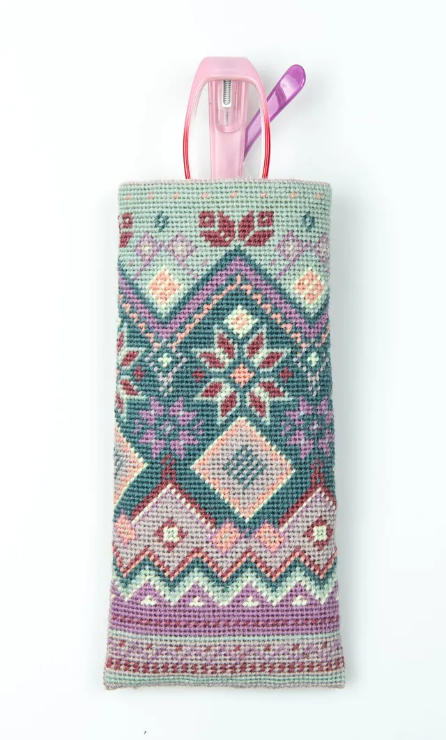 Appleton Fair Isle Glasses Case kit portaocchiali