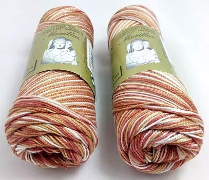 Morillas Zepelines Ne 8/2 cotone perlato marrone 31 2x75 g multicolore