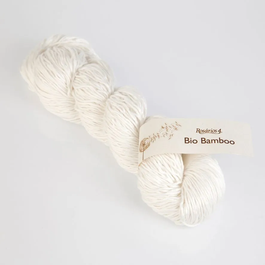 Rosarios4 Bio Bamboo filato da tingere gomitolo naturale