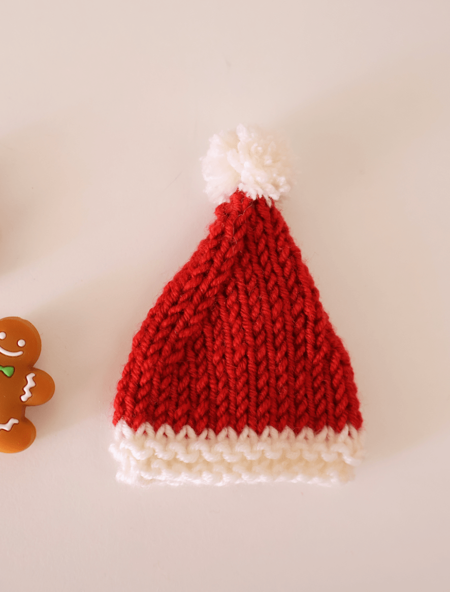 Rosarios4 Gorrinho de Natal schema maglia decorazione