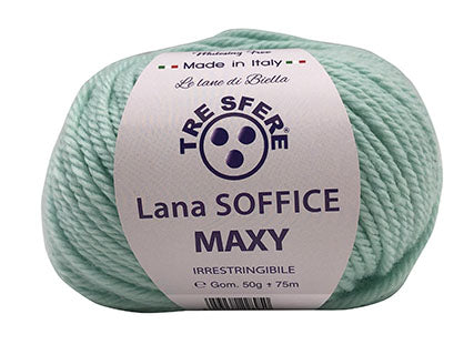 Il Filo di Arianna Soffice Maxy lana Celeste 19 50g