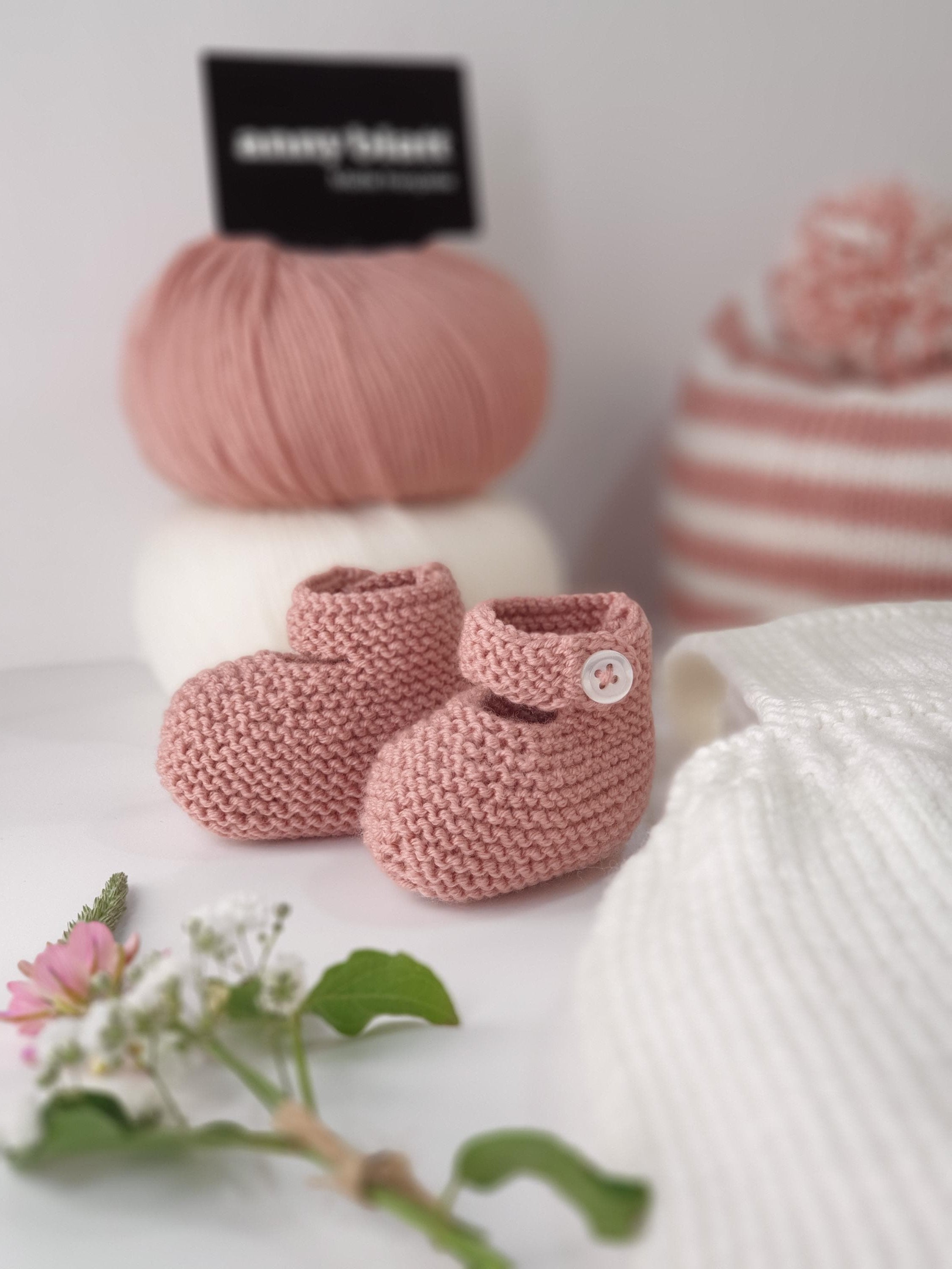 Annyblatt Amandier kit maglia neonato taglia 1 merino