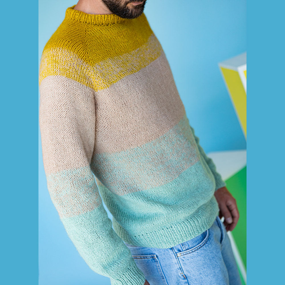 Pascuali Thabo Pullover schema maglia uomo