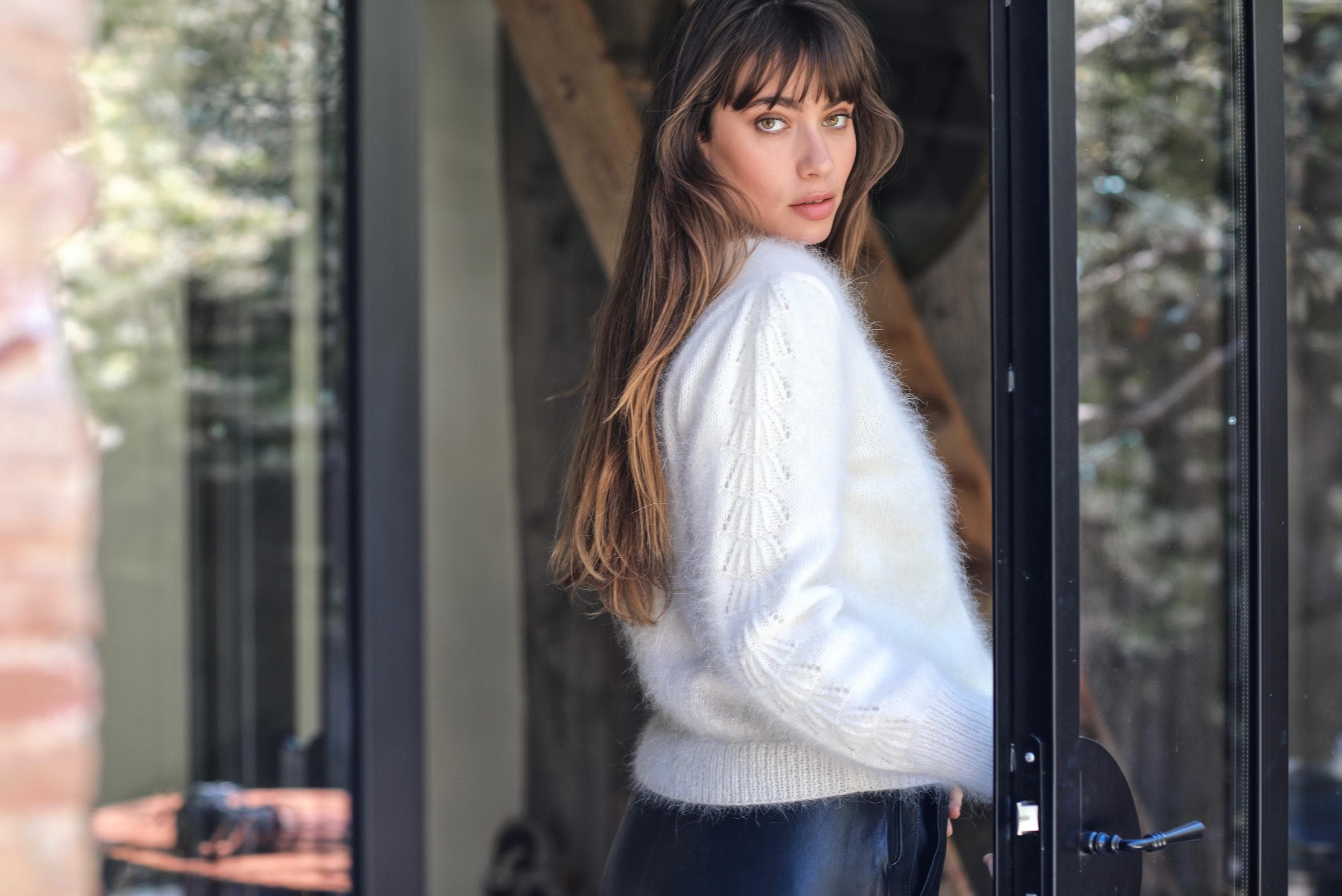 Anny Blatt Iris kit maglia angora e merino