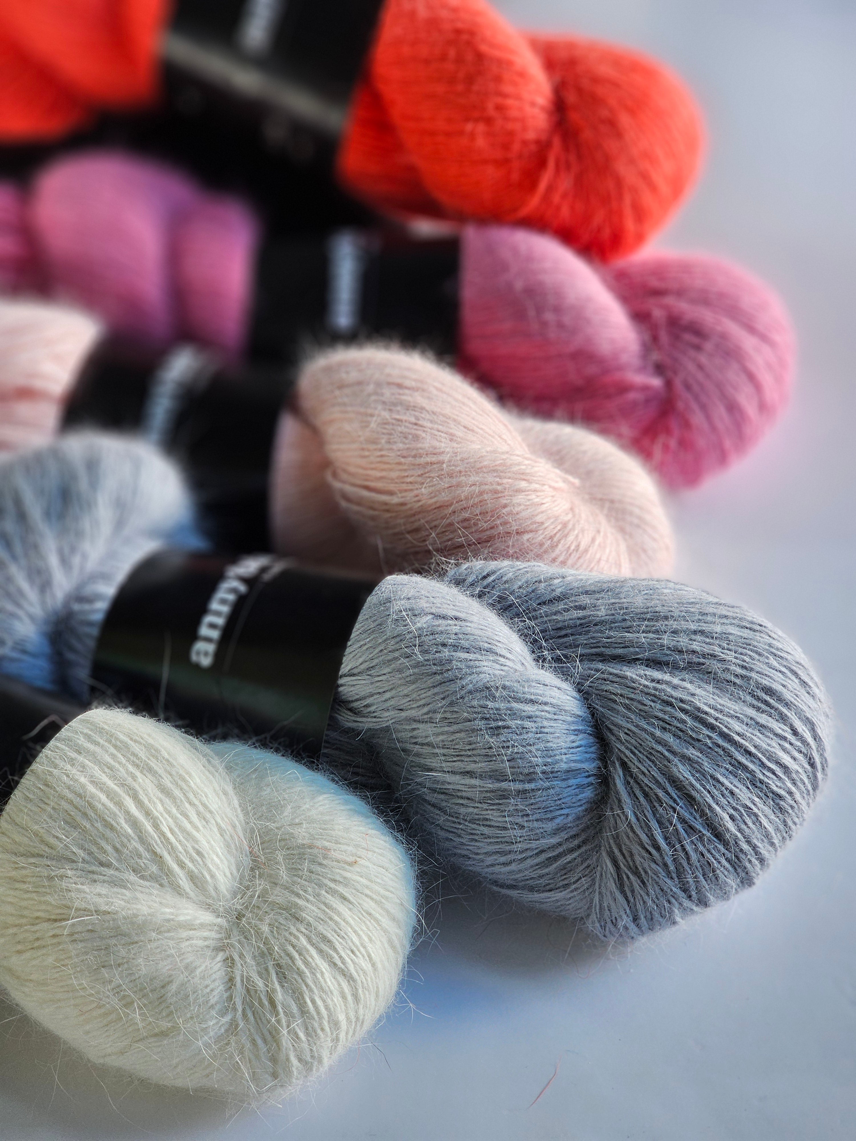 Anny Blatt Prestige Matassa Angora Argento