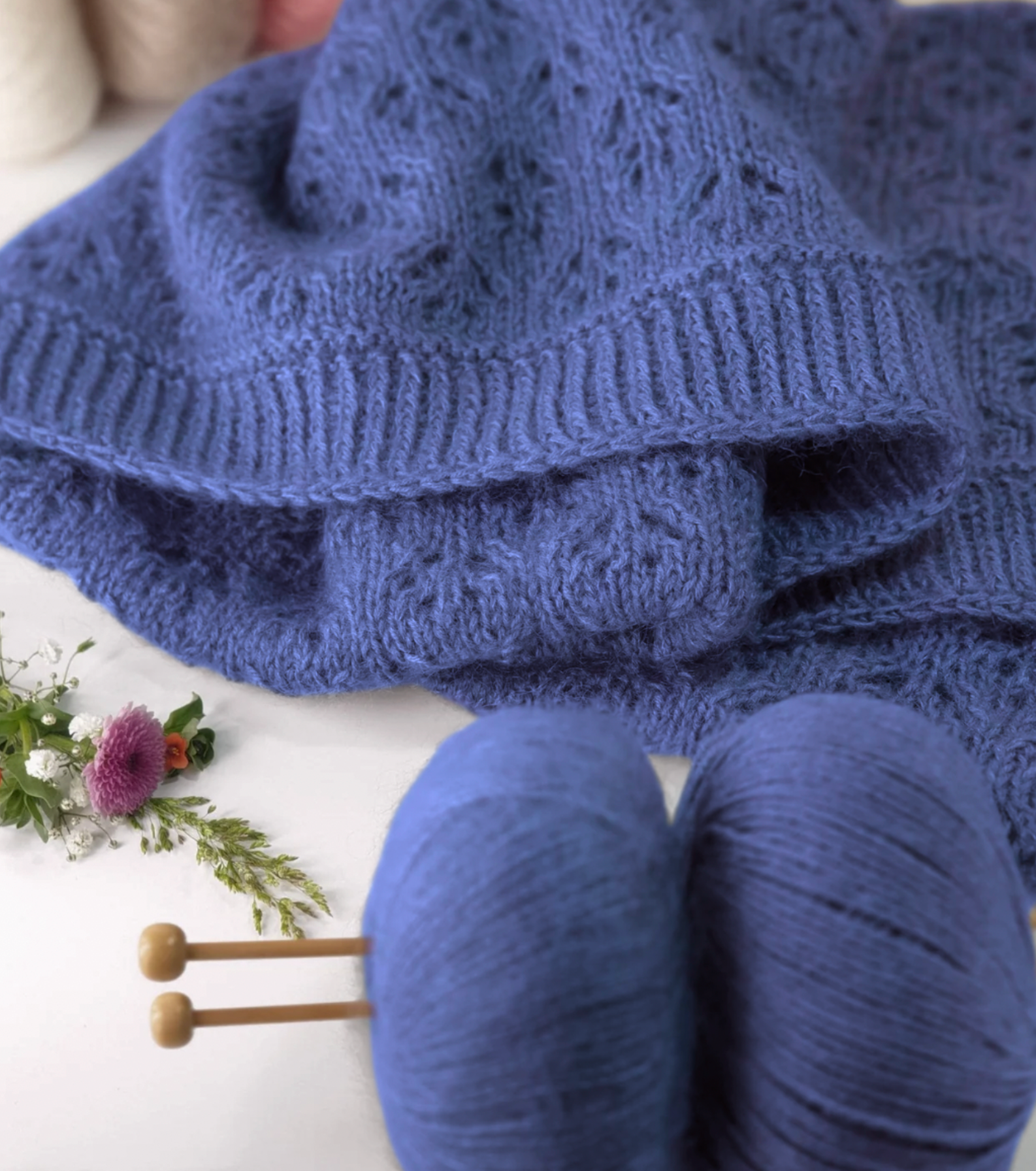 Anny Blatt Baby Cypres kit copertina merino perla taglia 1