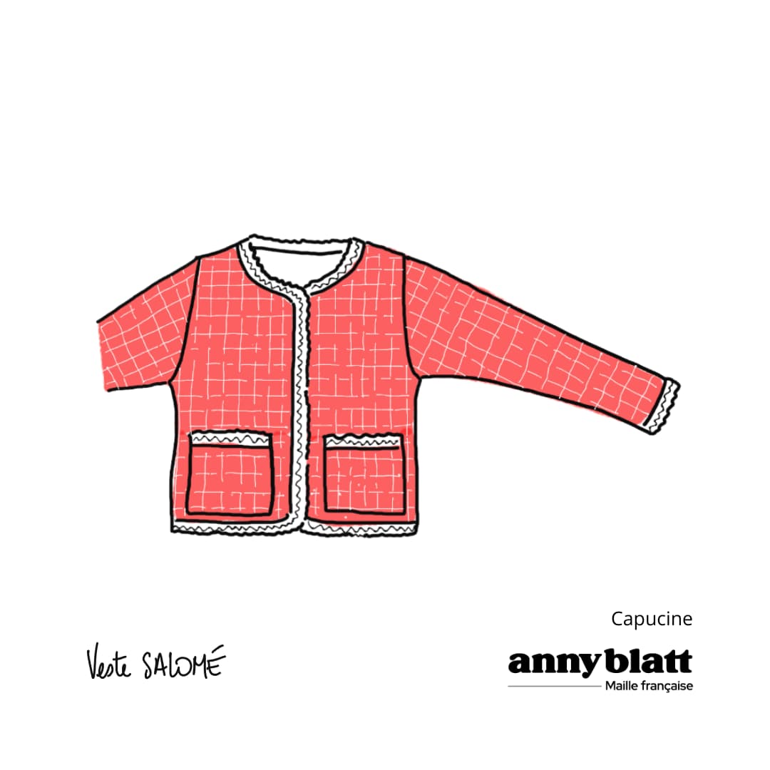 Annyblatt Salomé kit maglia giacca merino