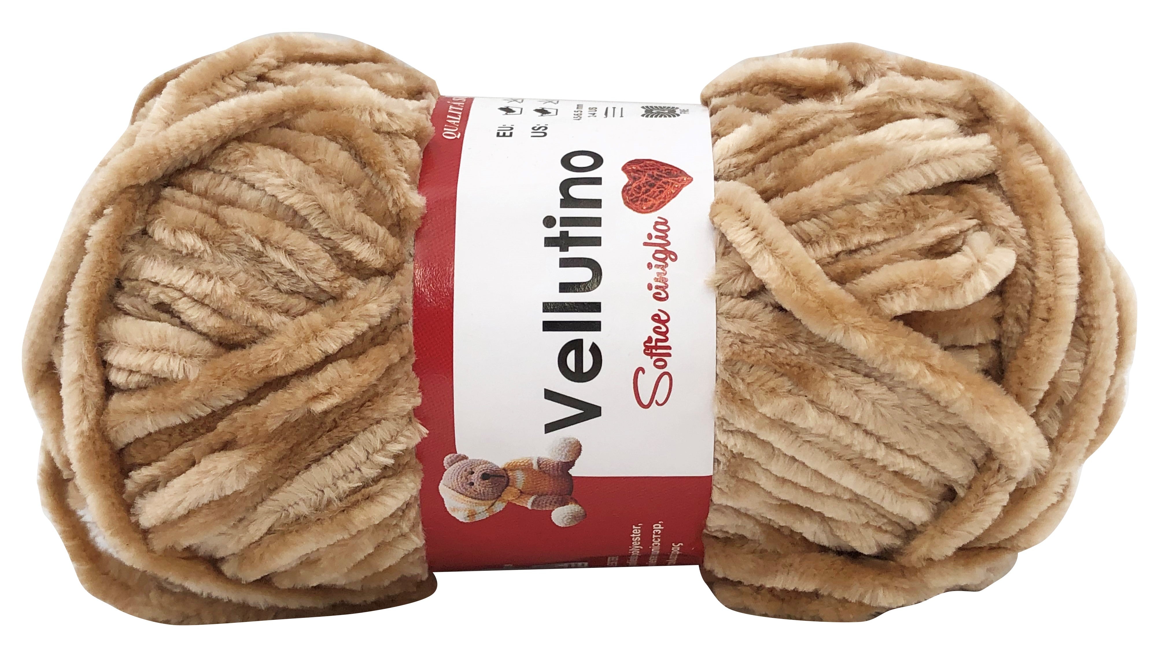 Il Filo di Arianna Vellutino filato ciniglia 50g amigurumi