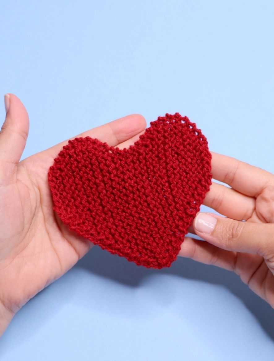 Rosarios4 Coracao Tricot modello cuore decorazione