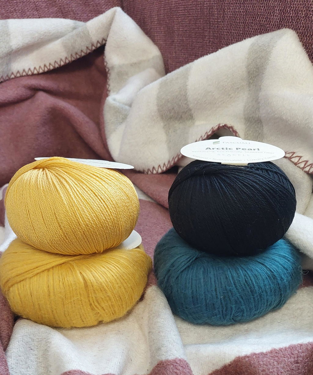 Pascuali Arctic Pearl filato vegano Seaweed 18