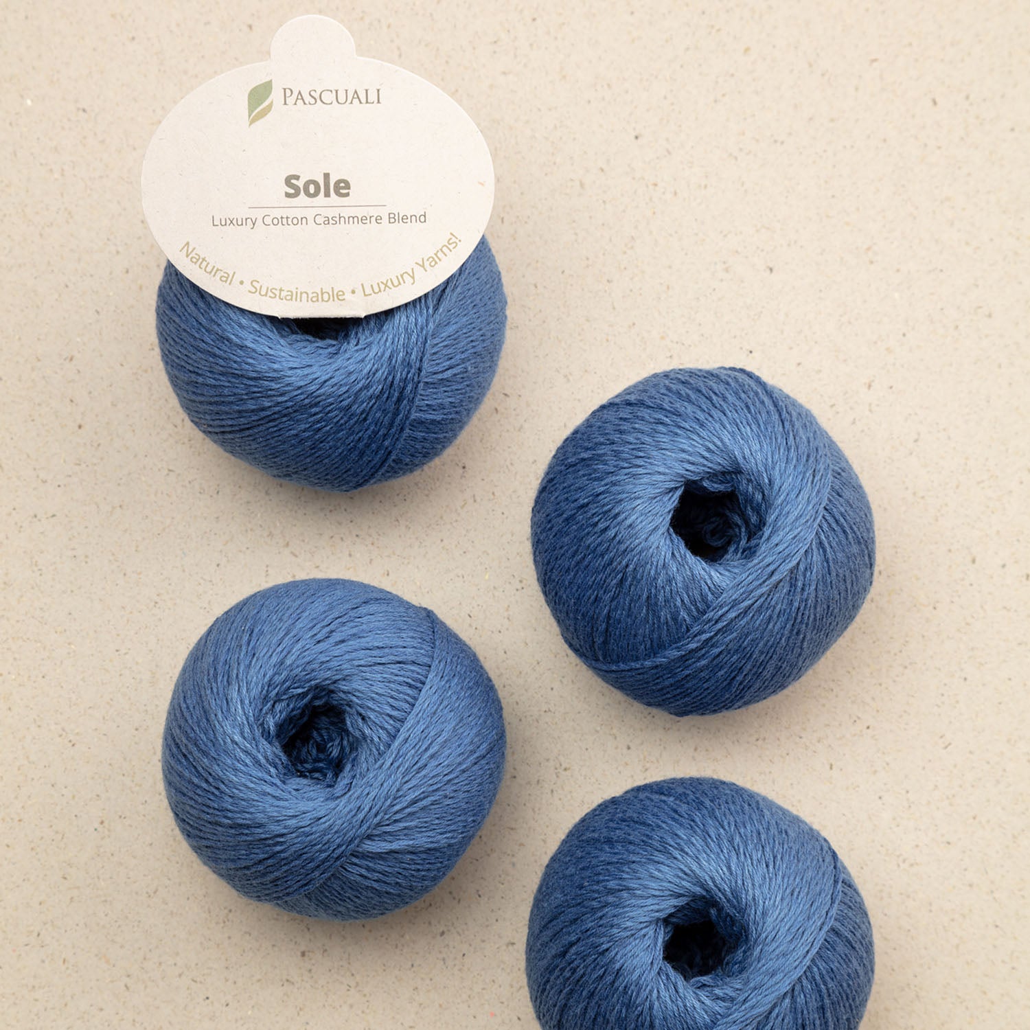 Pascuali Sole filato cotone Pima e cashmere per estate