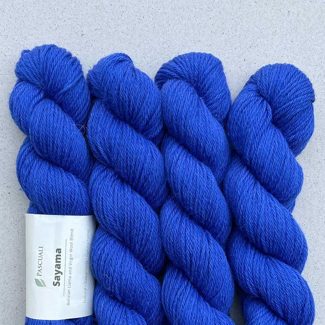 Pascuali Sayama filato lana lama e highland jacquard