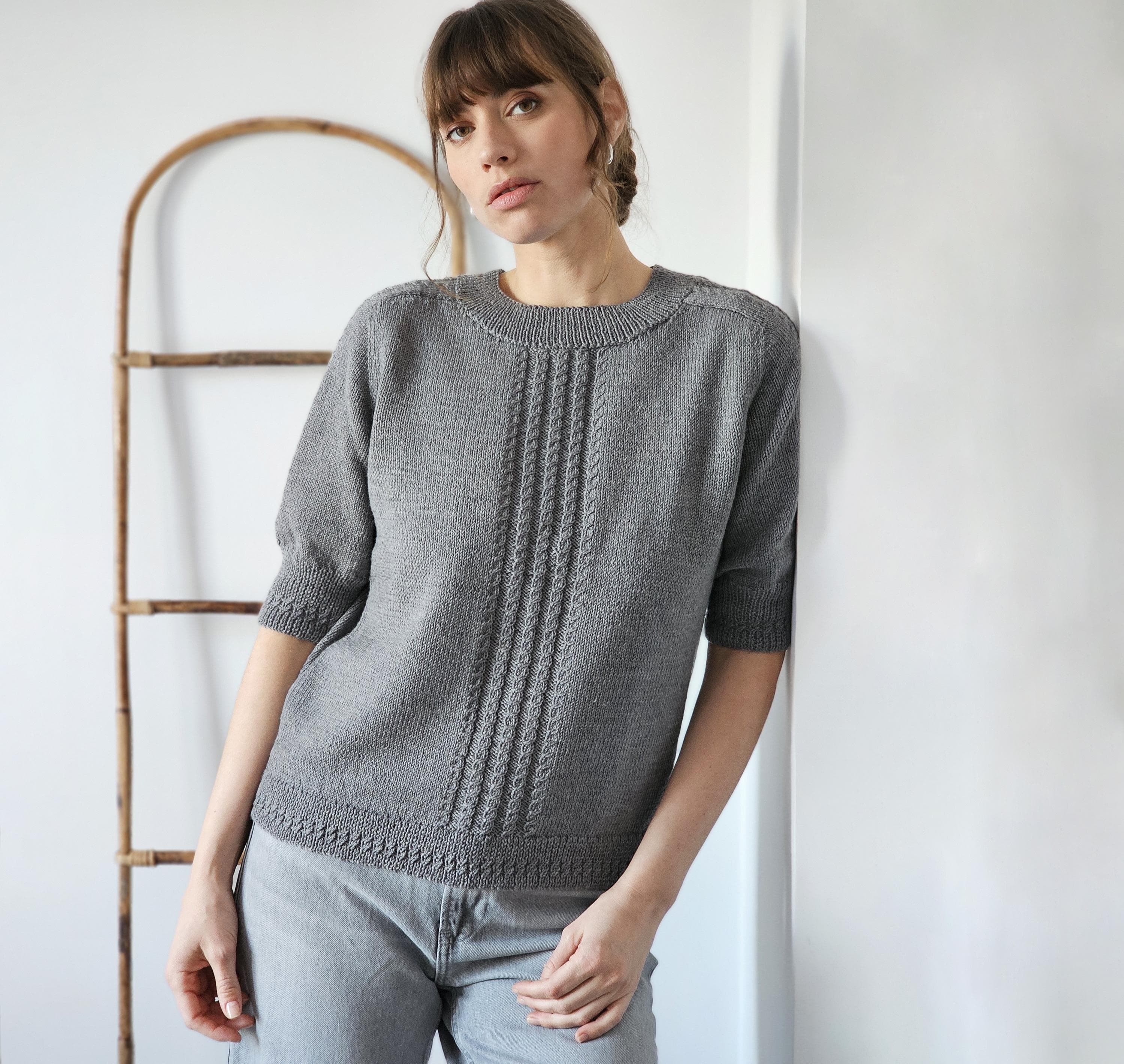 Annyblatt Talia kit maglia merino Mineral taglia S