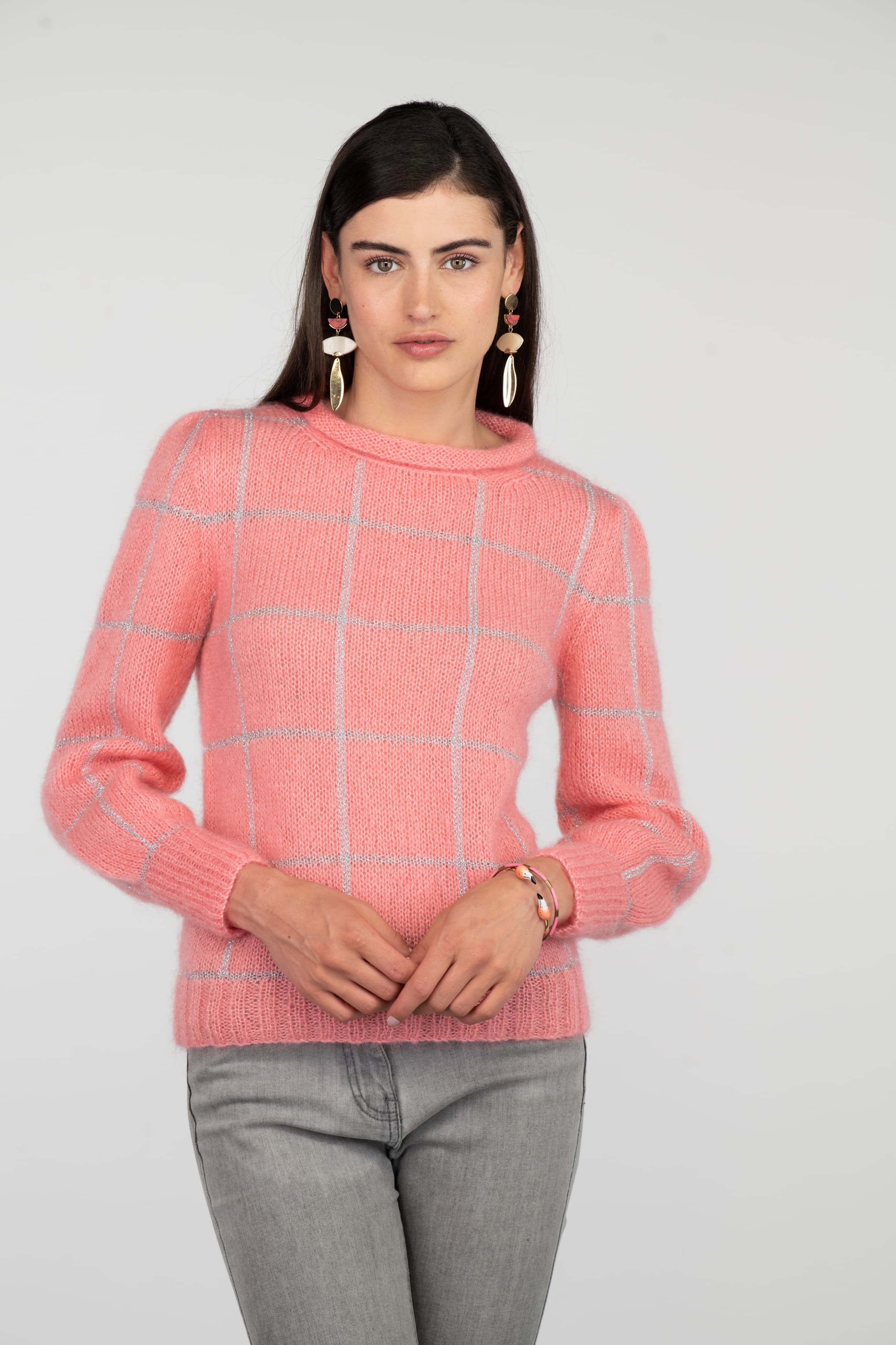 Anny Blatt Emma maglione kit maglia geometrico
