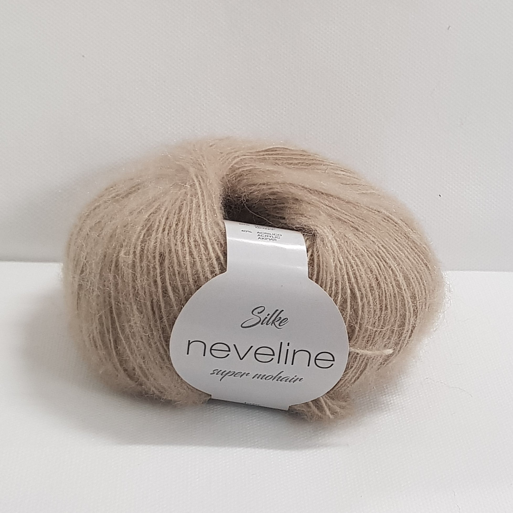 Il Filo di Arianna Neveline lana mohair 50 g ferri 4-4.5