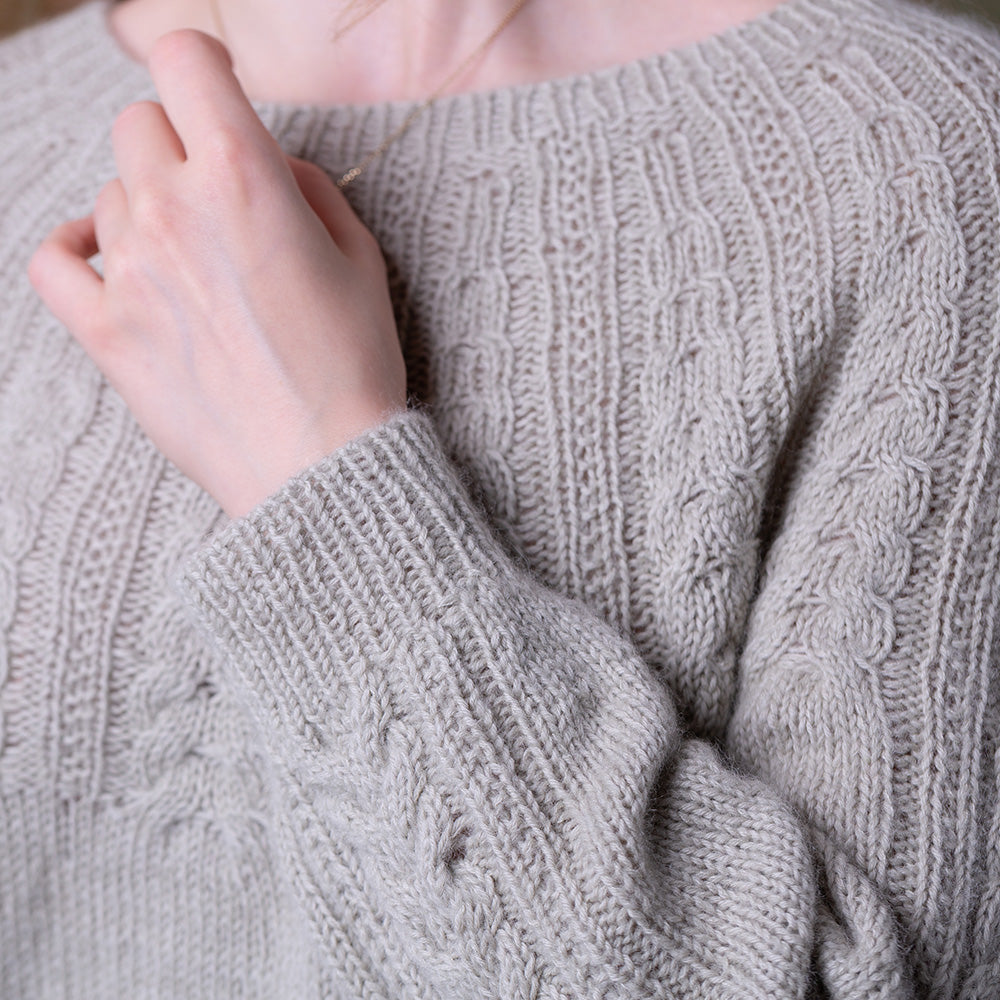 Pascuali Winter Sunbeams Schema Maglia Maglione Top Down