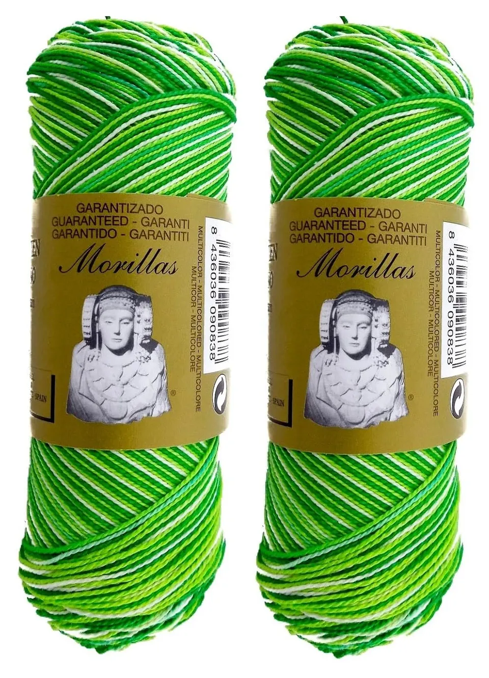 Morillas Zepelines Ne 5/2 filo cotone 2x75 g verde 26 mercerizzato