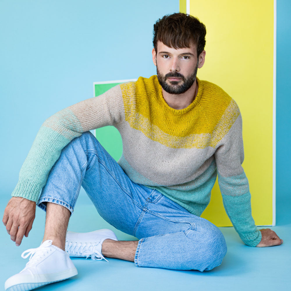 Pascuali Thabo Pullover schema maglia uomo
