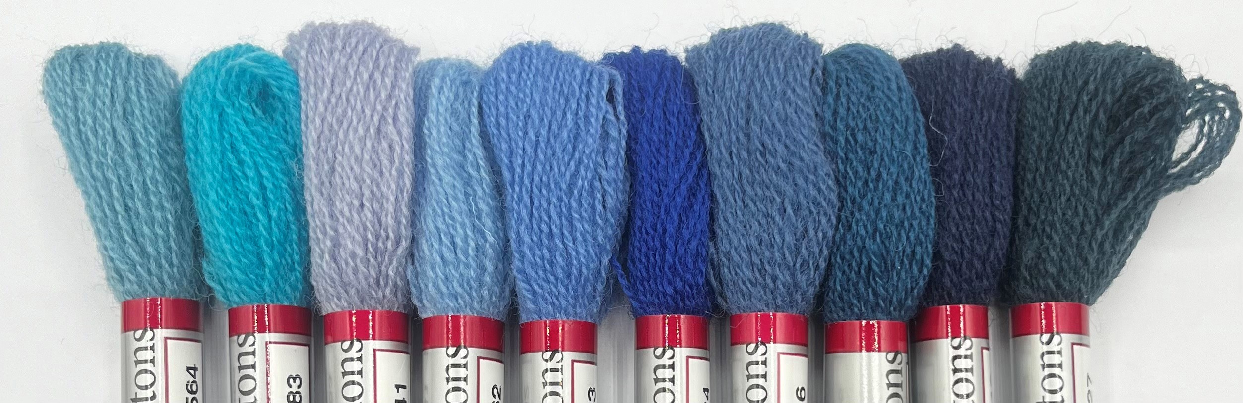 Appleton Bros Blues assortimento lane crewel blu