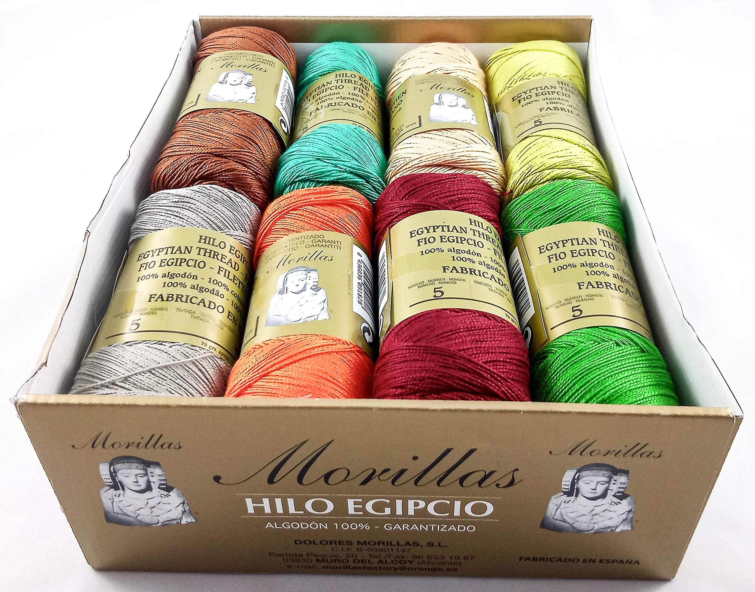 Morillas Zepelines Ne 5/2 cotone perlato serie 3 16x75g