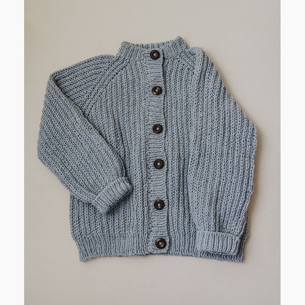 Pascuali Tonjo cardigan bambino schema maglia 2-6 anni