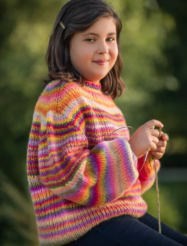 Rosarios4 319 Aguarela modello maglia bambino
